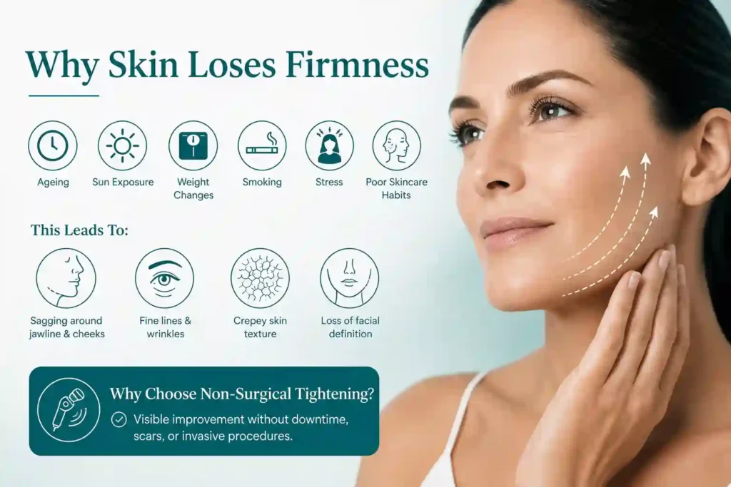 What Makes Skin Lose Firmness and Why Do People Seek Non-Surgical Tightening Anniesland?
